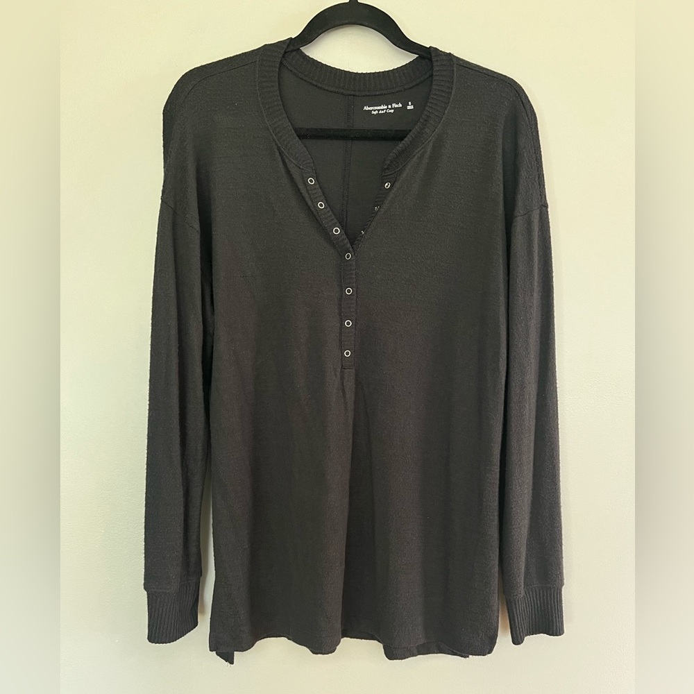 Abercrombie Soft & Cozy Henley Long Sleeve (Set of 2) - Picture 2 of 13